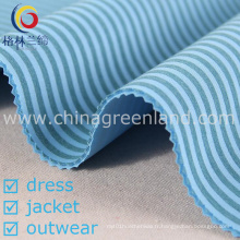 Polyester Rayon Stripe Scuba Tissu pour vêtement (GLLML208)